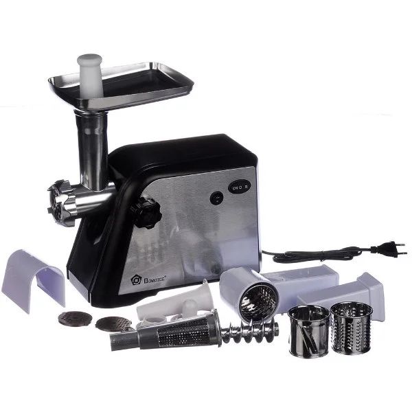 М'ясорубка Domotec MS 2024 3000Вт Metal Tomato Juice SHEDDER — 2