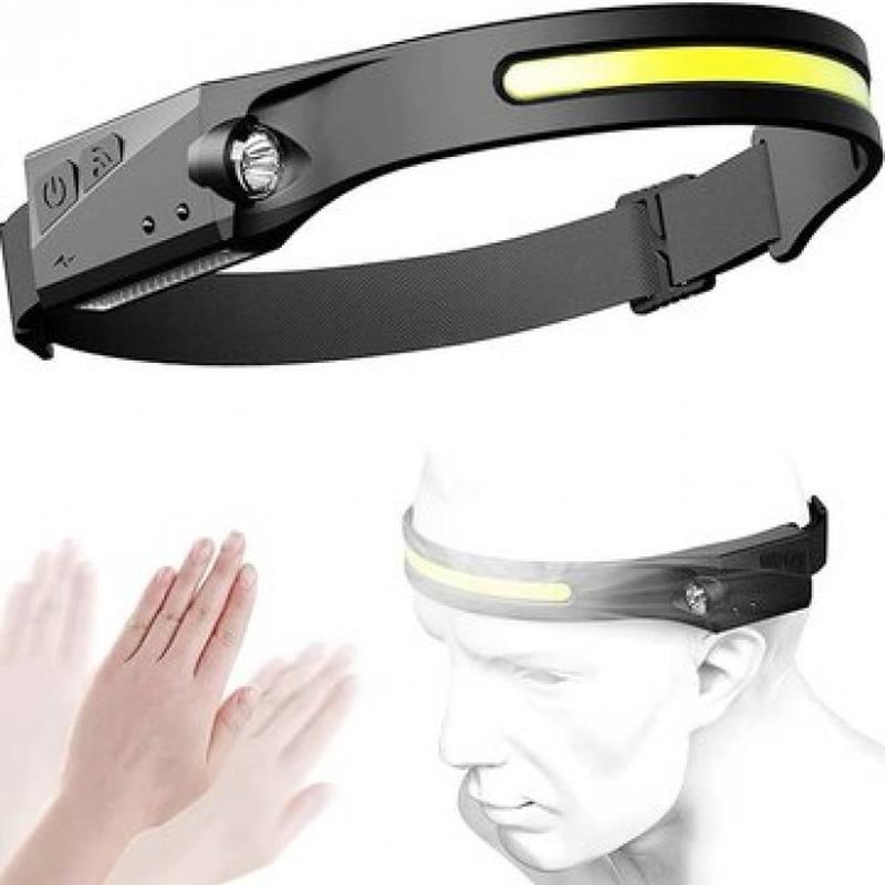 Налобний ліхтар BL G28 XPE+COB USB CHARGE — 3