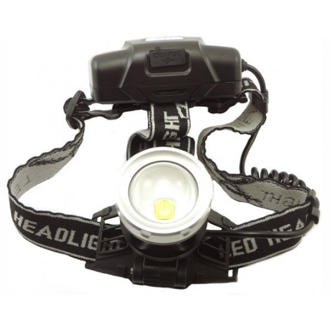 Ліхтарик на лоб BL 8070 -P50 3*18650 battery