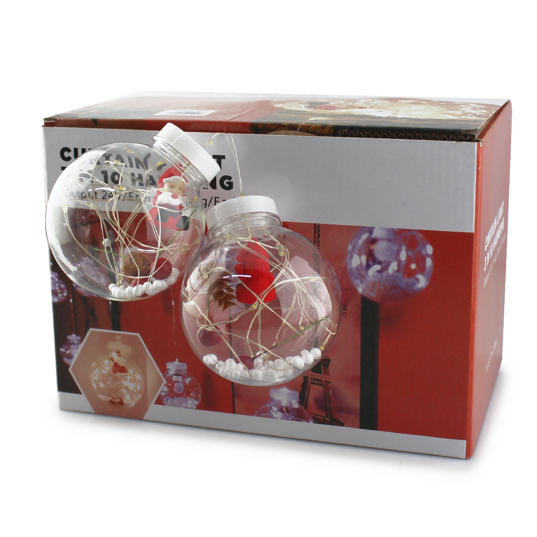 Xmas гірлянда мікс 4 види 200L WW-1 Copper curtain ball lamp WW Тіп.білий 3M*1.5M — 3