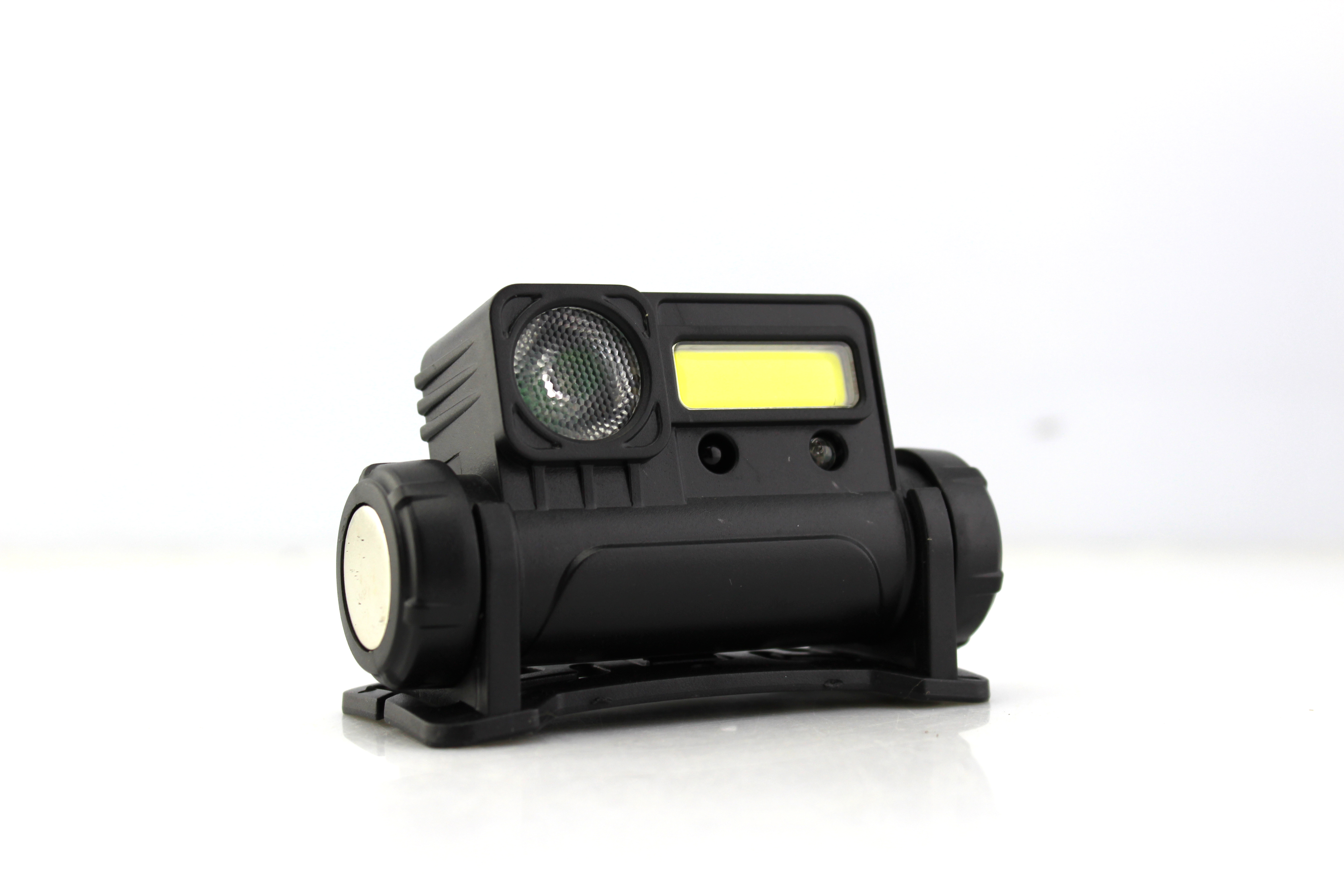 Налобний ліхтар BL123 COB+LED з USB зарядкою і сенсором увімкн. — 3