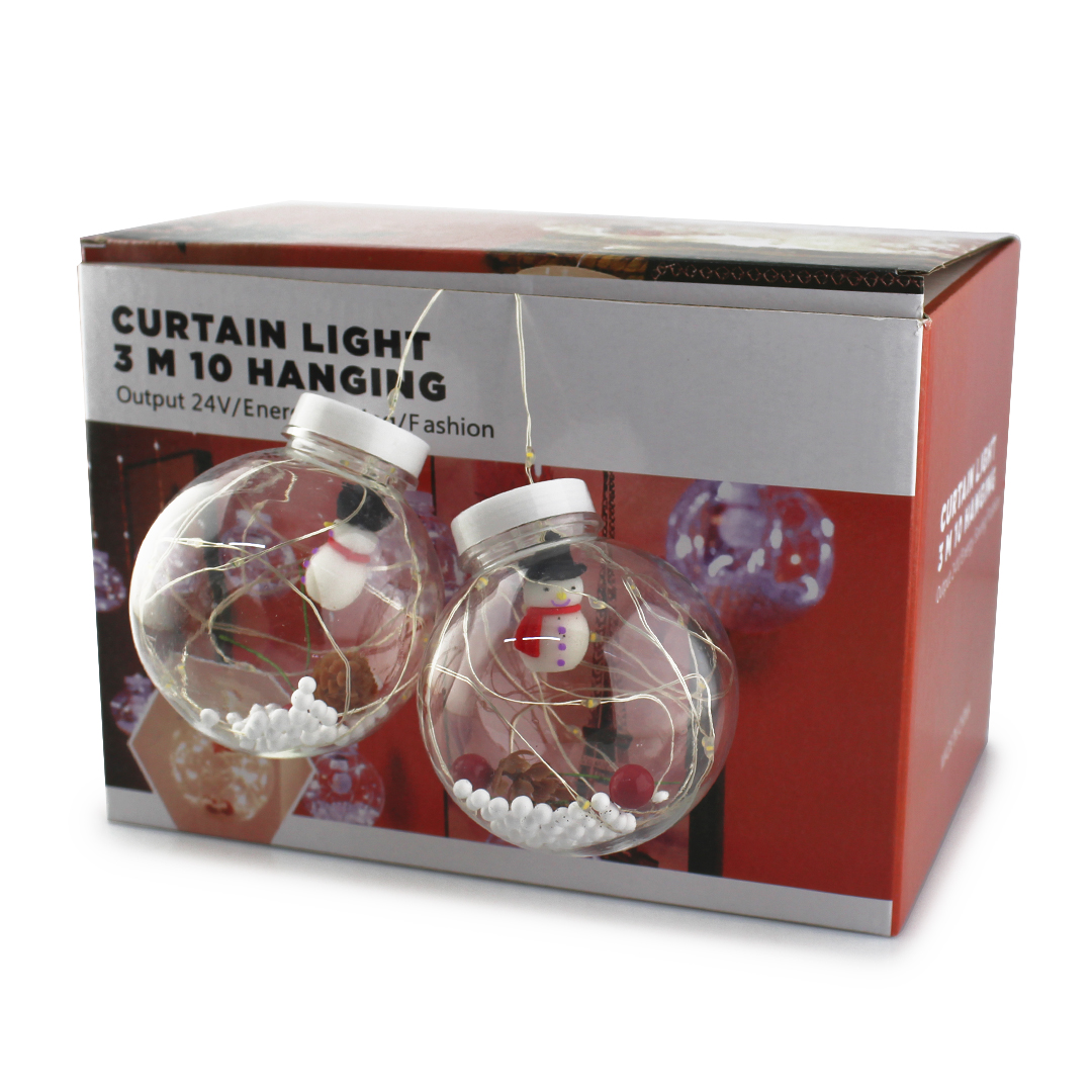 Xmas гірлянда мікс 4 види 200L WW-1 Copper curtain ball lamp WW Тіп.білий 3M*1.5M — 4