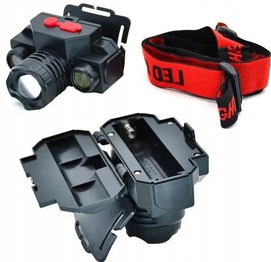 Налобний ліхтар BL 1805 COB XPE 18650 usb charge — 2