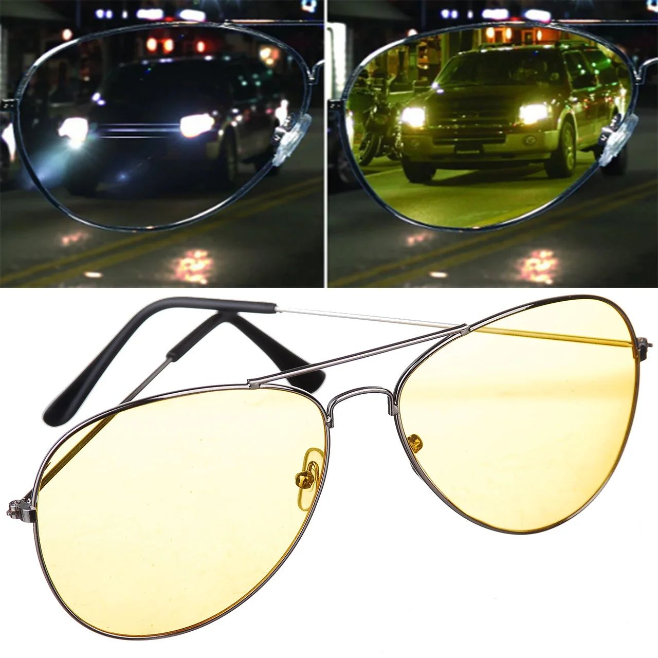 Окуляри для автомобілістів Glasses Night view — 4
