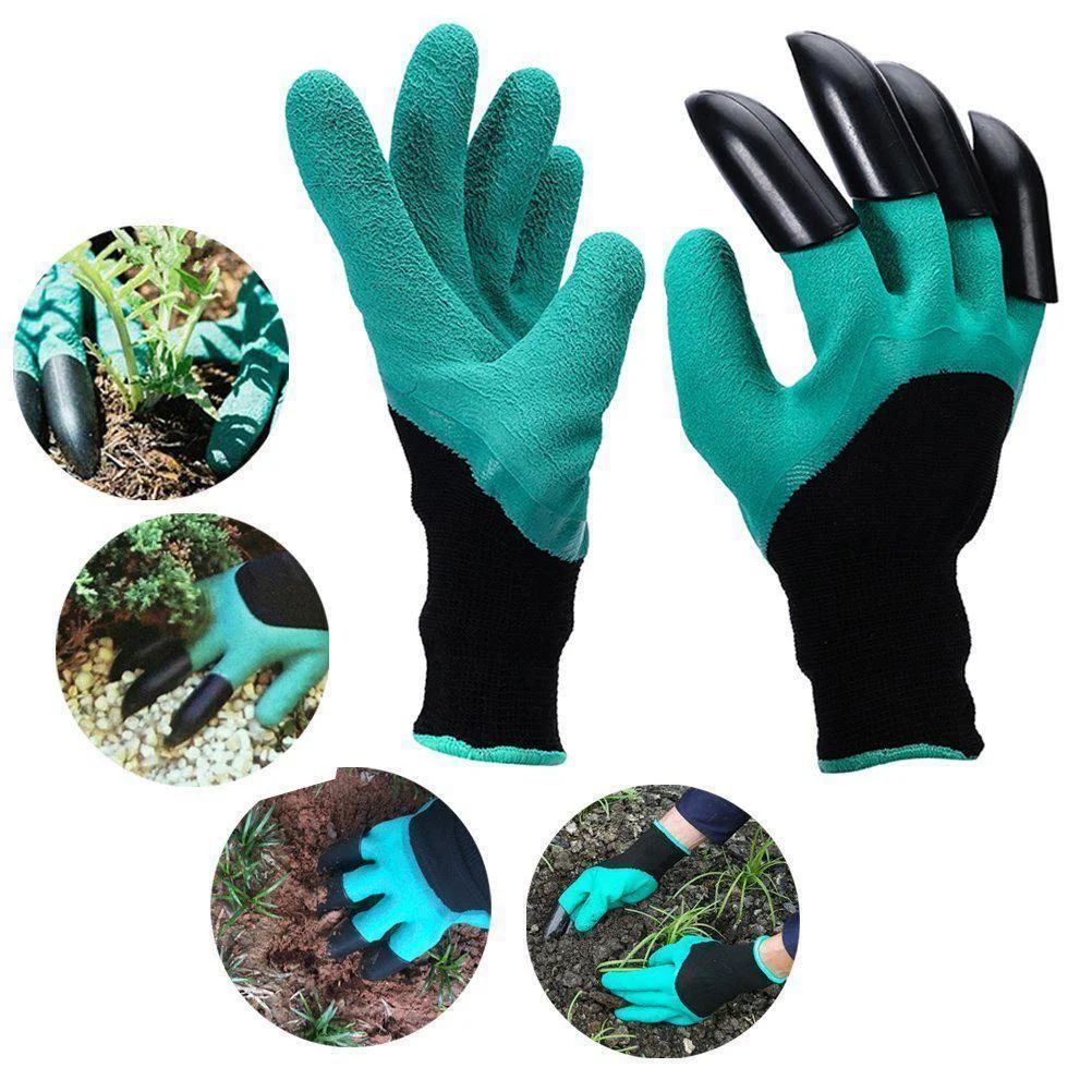 Рукавички з кігтями для саду GARDEN GLOVE — 3