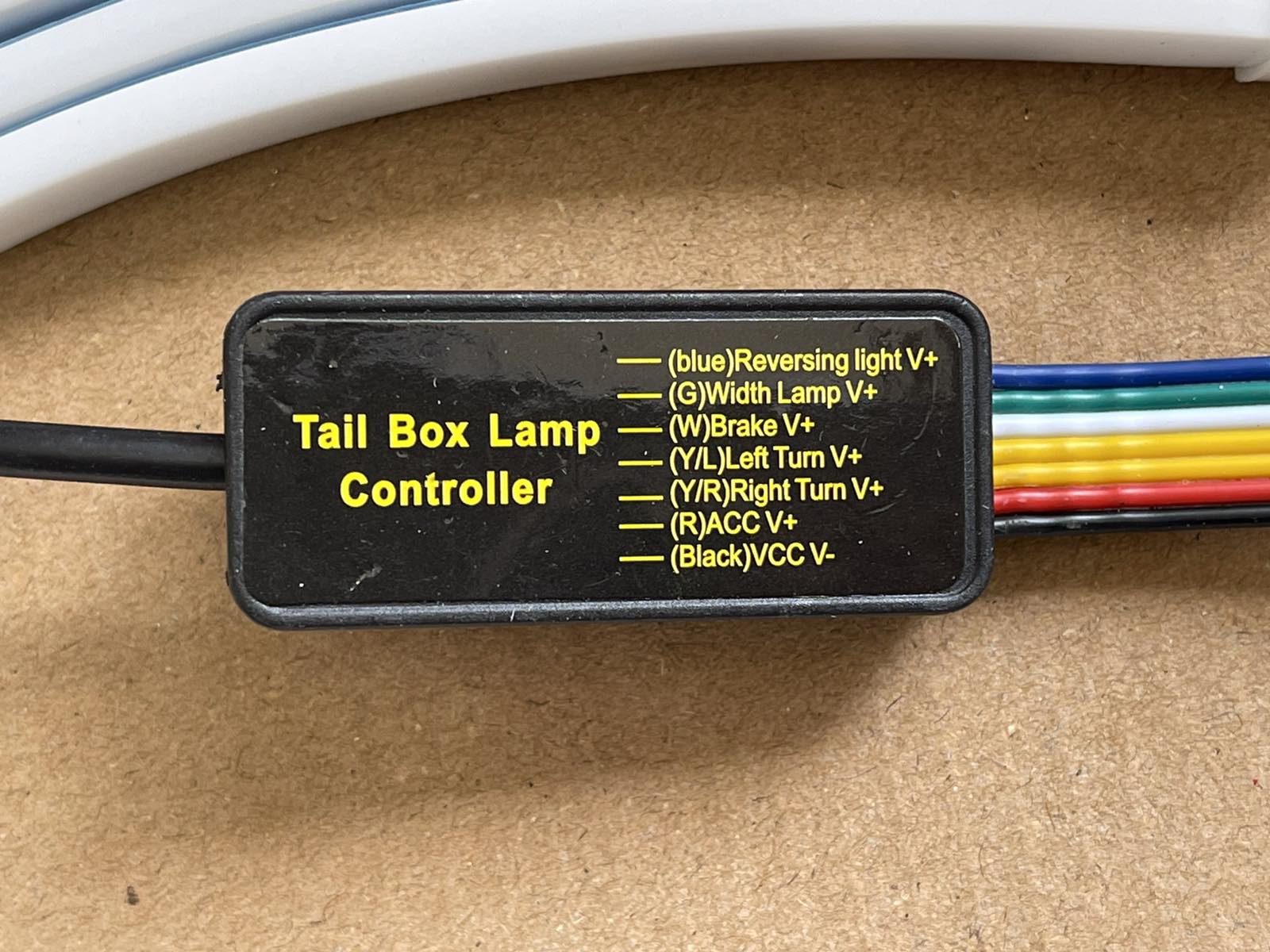 Підсвічування автомобіля RGB The tail box lamp (габарити, стоп, поворотники, аварійка) — 4