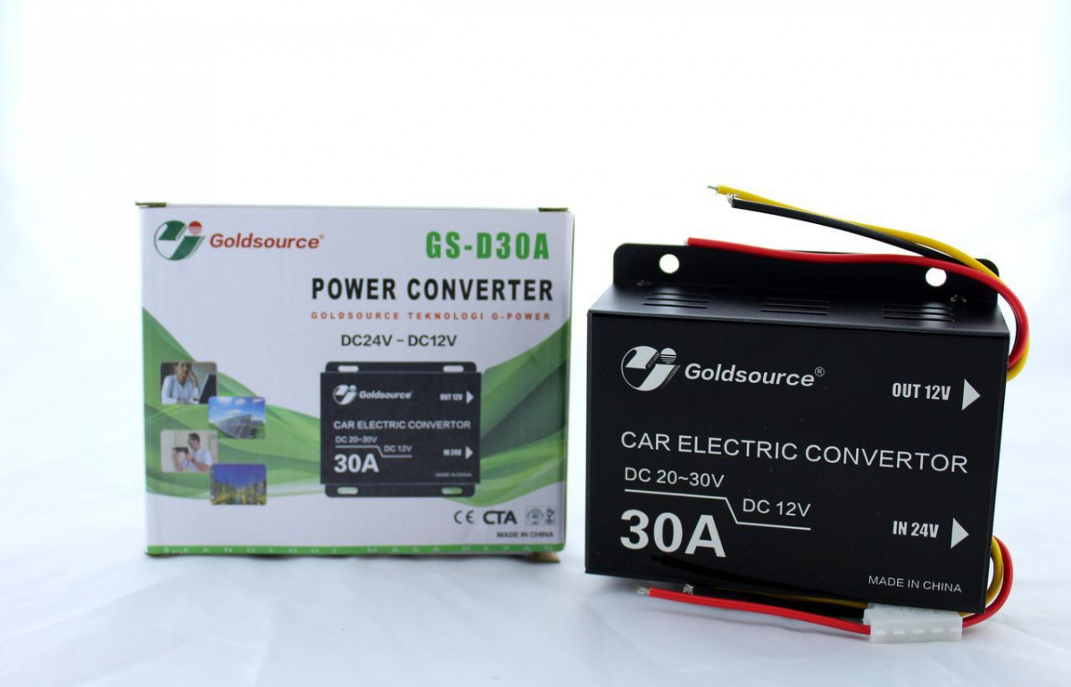 Перетворювач DC/DC 24v-12v 30A — 3