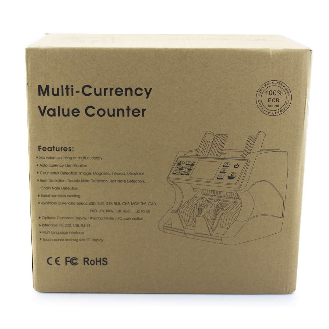 Рахункова машинка Bill Counter AL-920 подвійний детектор CIS (UAH/USD/EUR/AUTO/MULTI) — 9