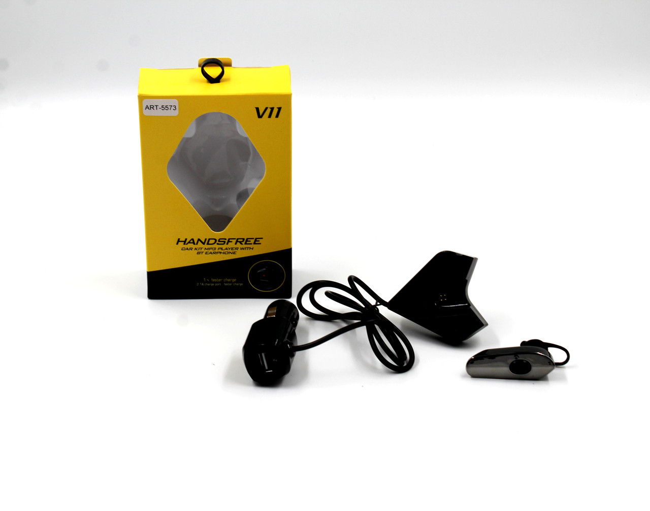Трансмітер FM MOD. V11 BT + гарнітура — 3