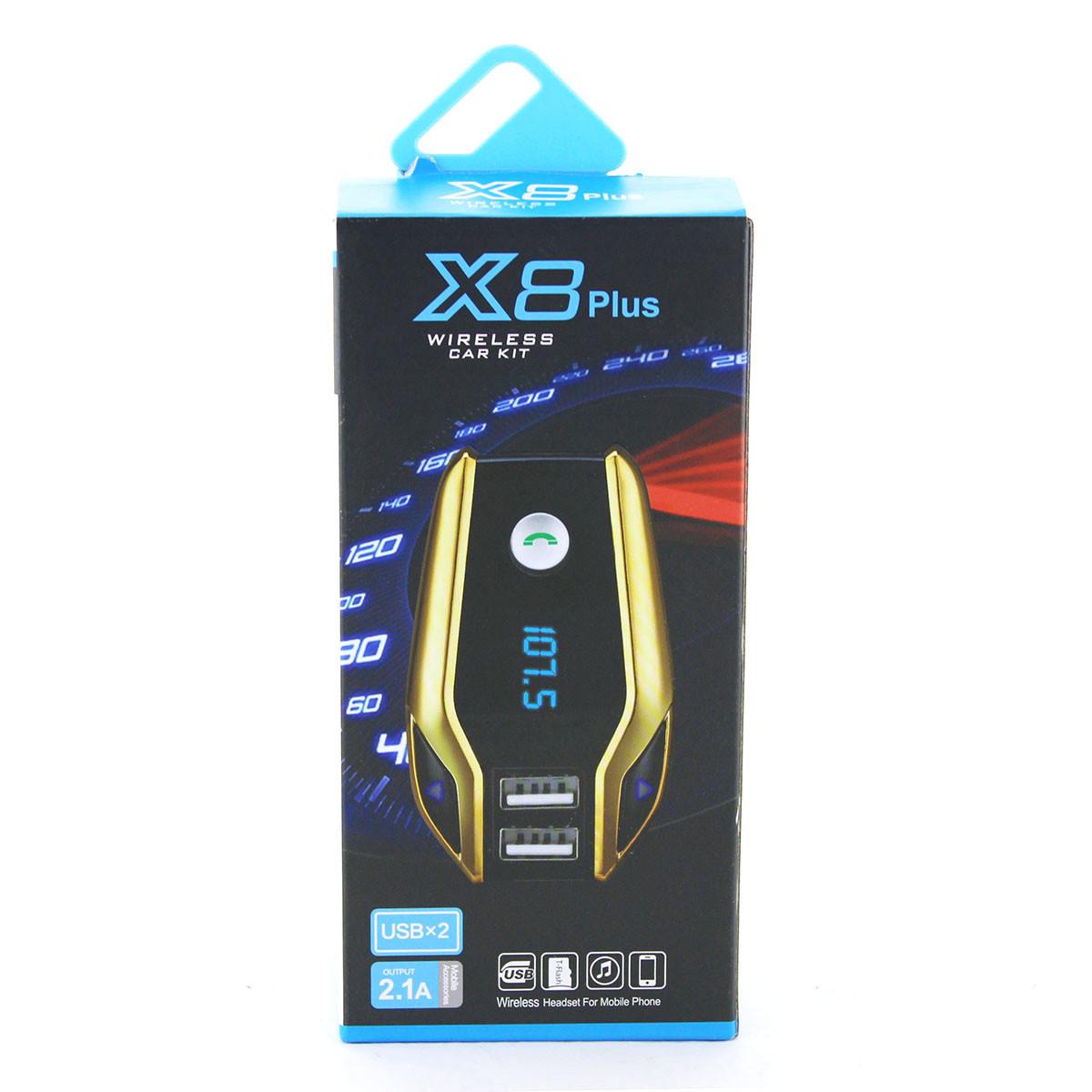 Трансмітер FM MOD. X8 PLUS BT — 3