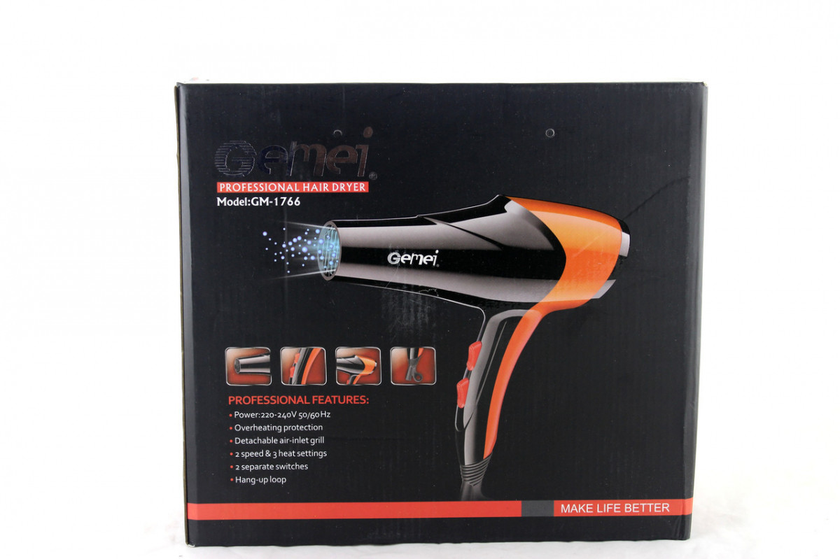 Фен для волосся GM 1766 (ціна за 2 фени!)