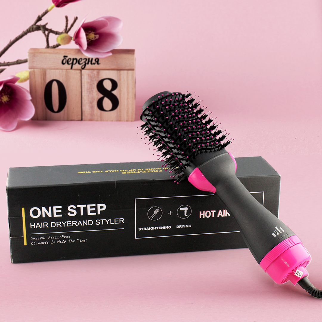 Фен-щітка для волосся One Step Hair Dryer 9899
