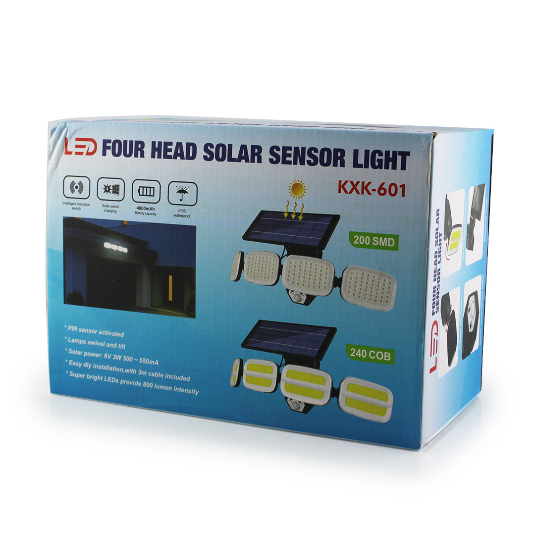 Стаціонарний ліхтарик BL KXK 601 Solar 240 COB — 3