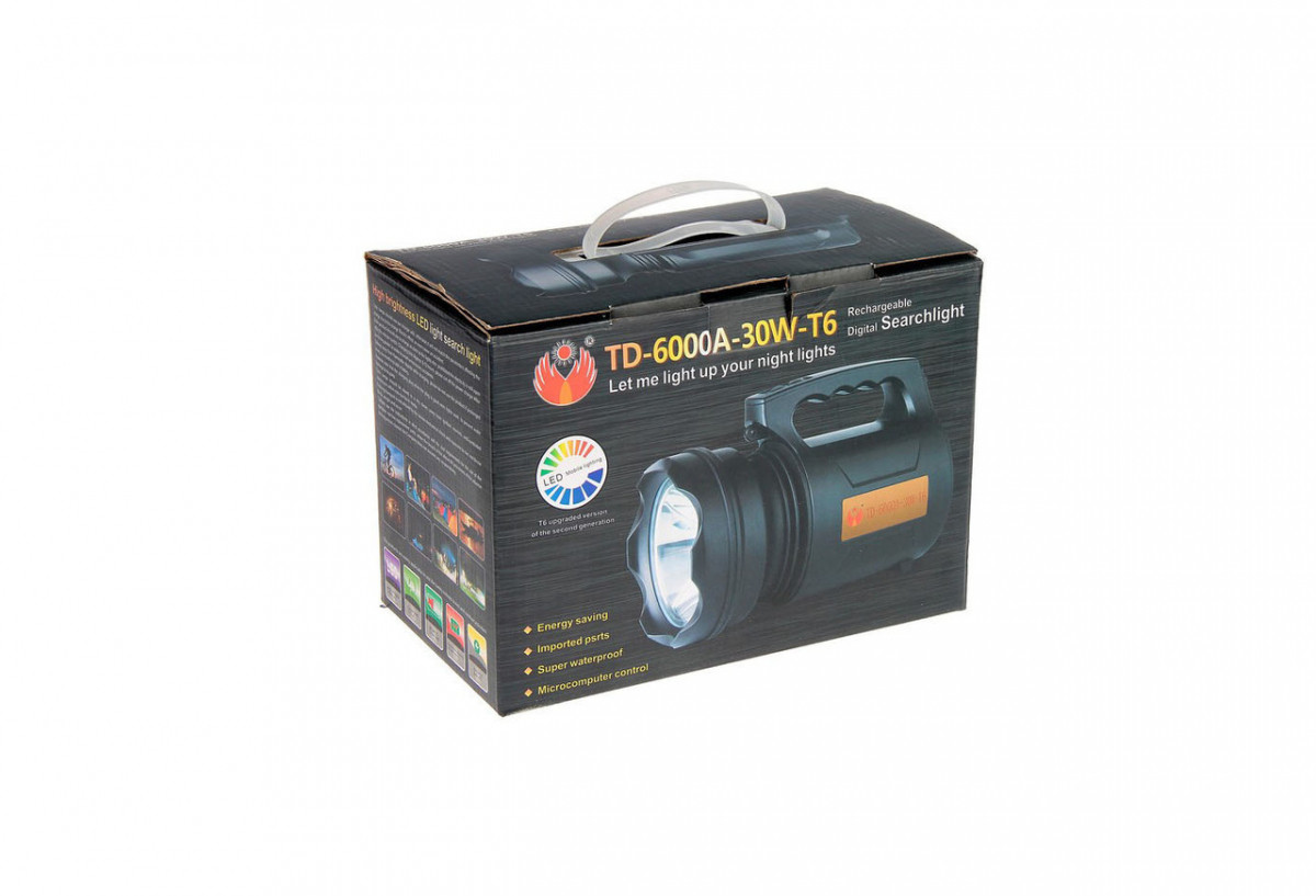 Ліхтарик TD 6000A 30W T6