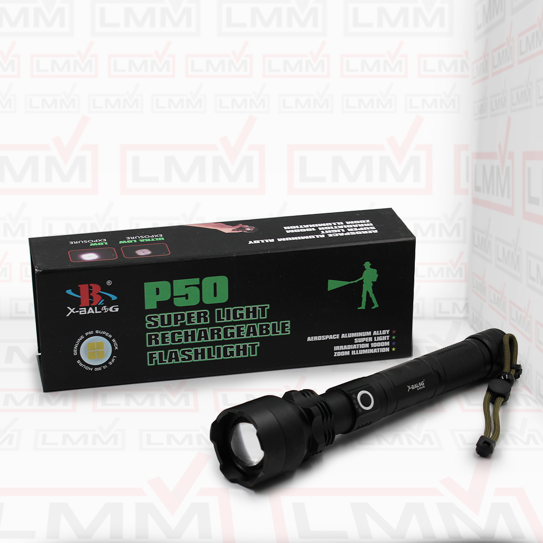 Ліхтарик ручний, підстовбурний BL-P510-2-P50 2*18650 Battery