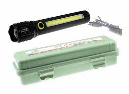 Ліхтарик ручний BL C73 P50 COB із USB зарядкою — 4
