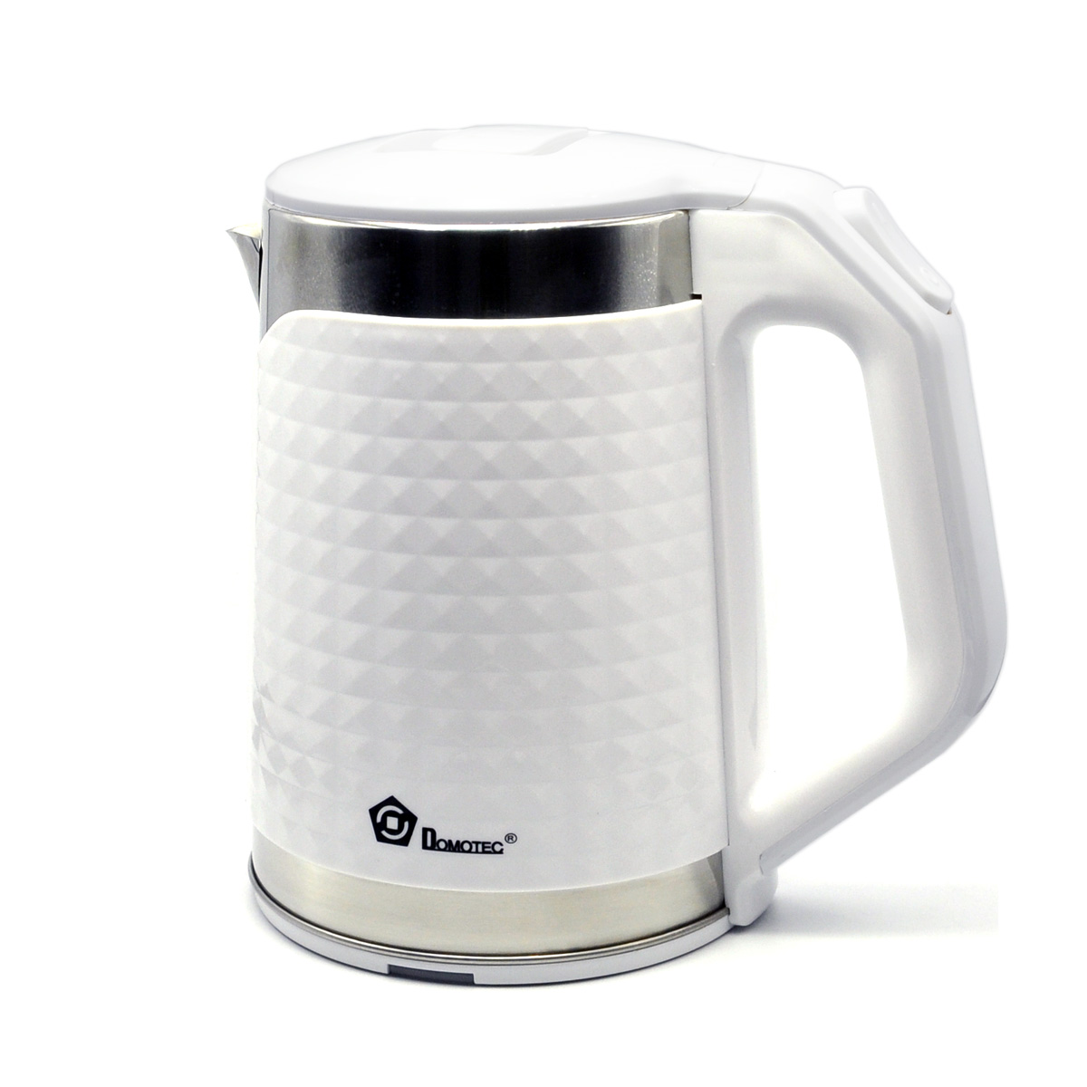 Чайник Domotec MS-5027 (1500Вт, 2,20л) (Червоний та білий) — 4
