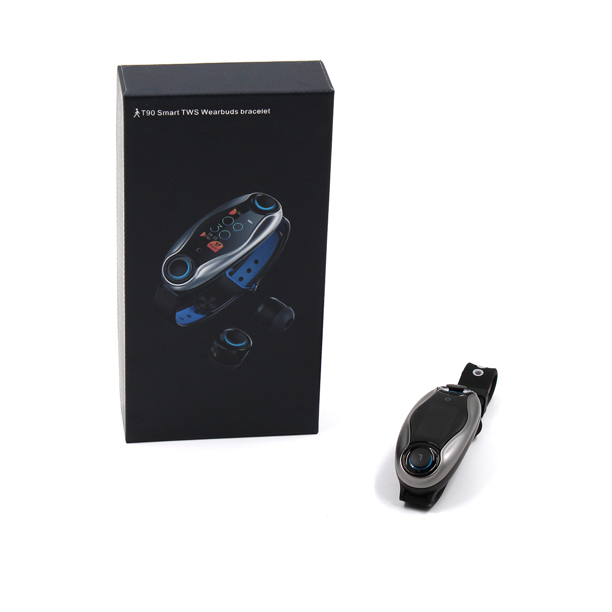 Годинник / Фітнес браслет Smart+ TWS BT T90 з пульсометром + оксиметр — 2