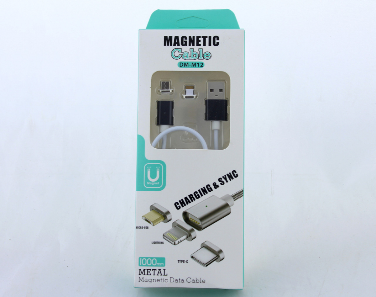 Шнур для моб. magneti 2in1 micro\lightning\ магнітний