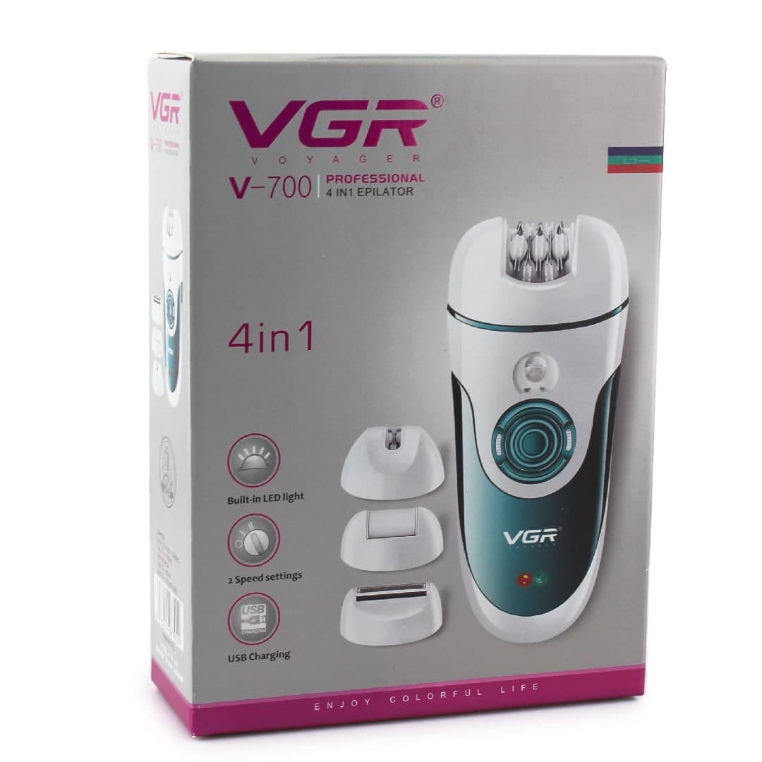 Епілятор VGR V-700 4в1 + заряджання від USB — 2