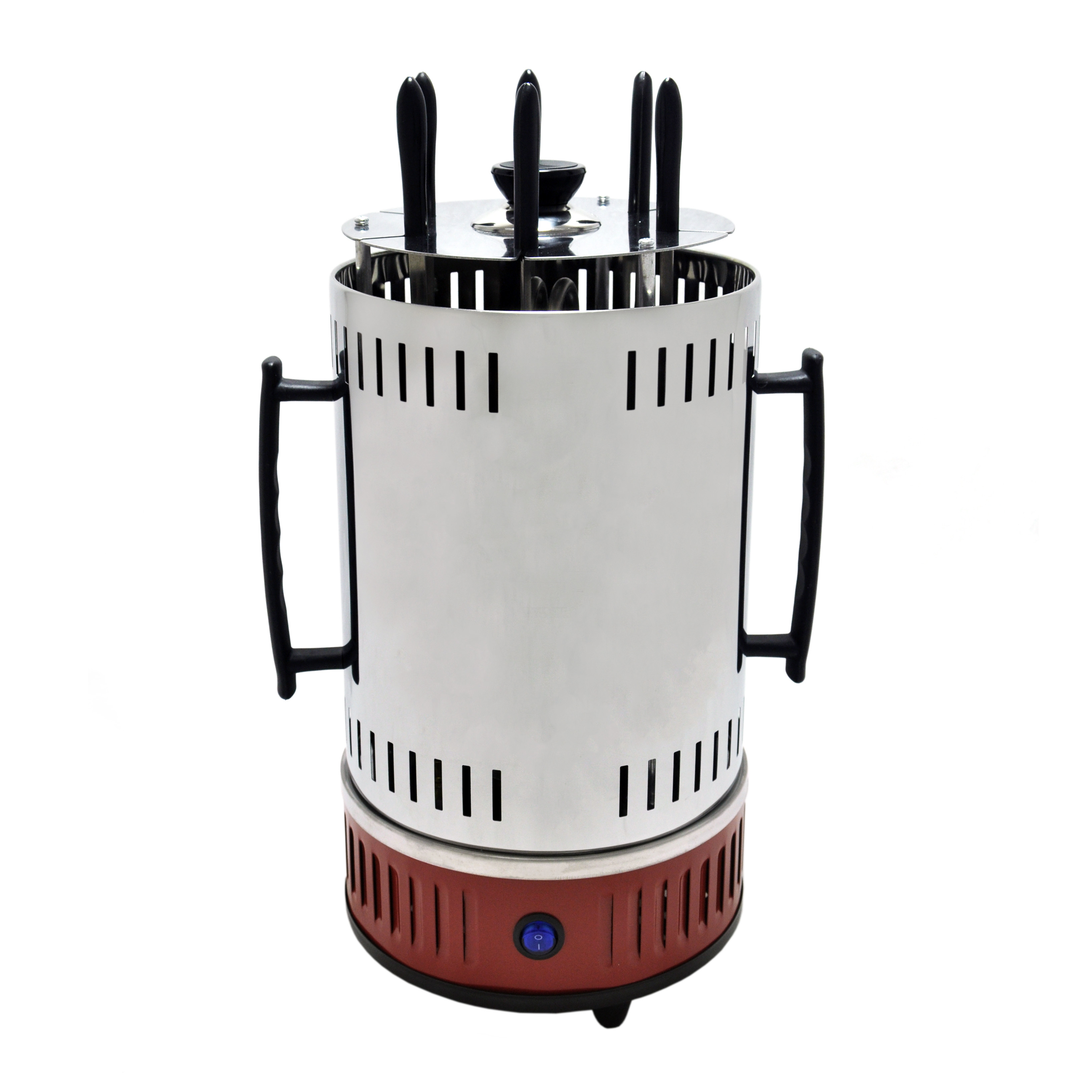 Електрошашличниця Domotec BBQ MS-7783 Червона — 2