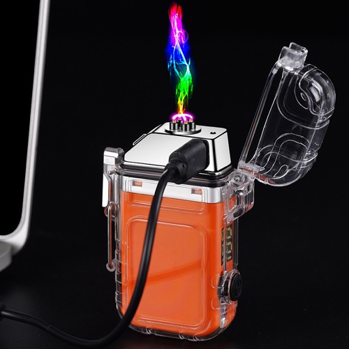 Електроімпульсна запальничка з ліхтариком та зарядкою від USB 209 — 3