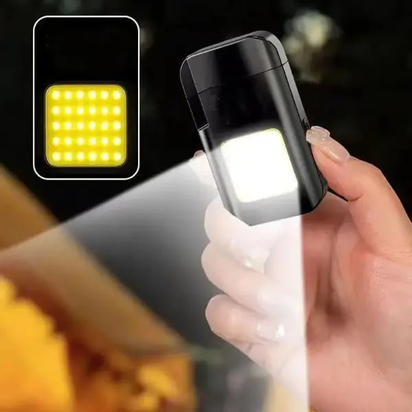 Спіральна запальничка із зарядкою від USB та Led ліхтариком 6002 M8 — 2
