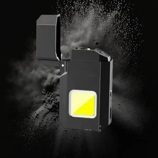 Спіральна запальничка із зарядкою від USB та Led ліхтариком 6002 M8 — 3