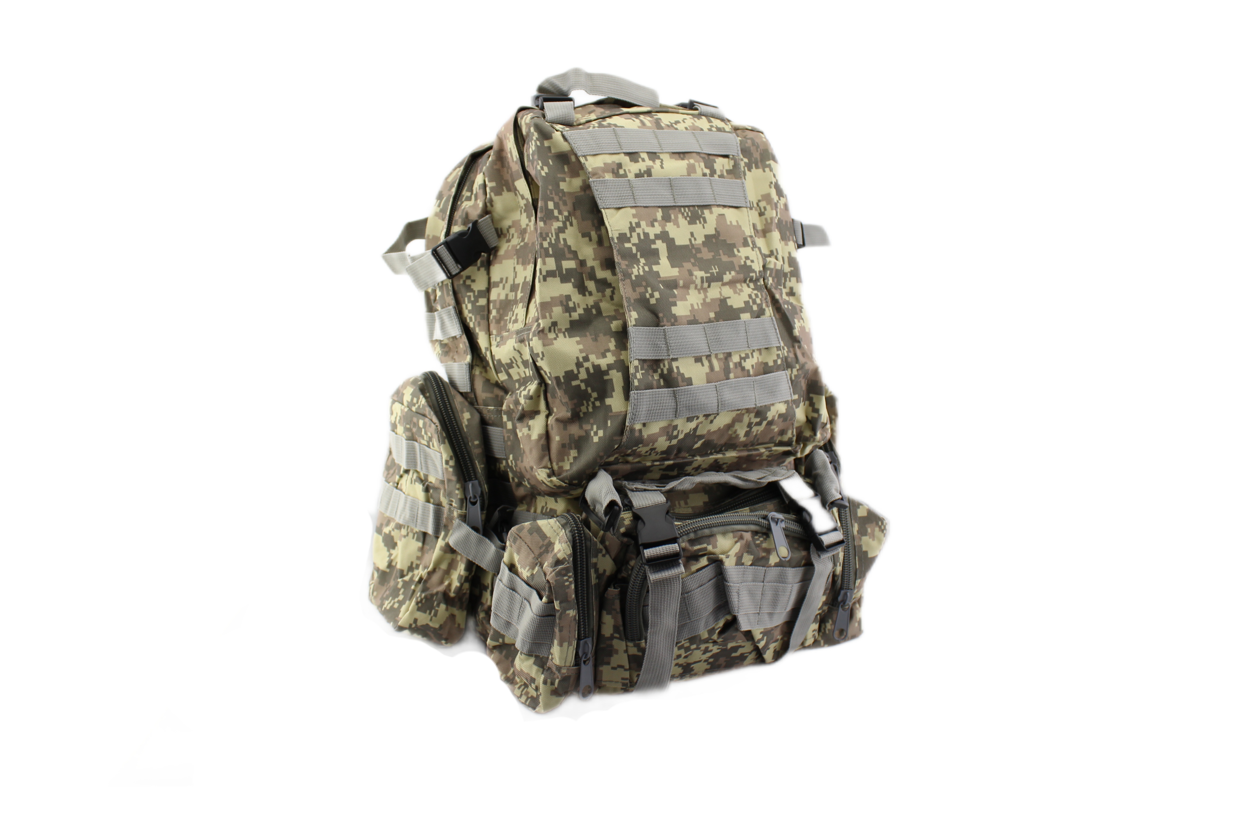Рюкзак Тактичний з підсумками B08 Pixel 55L — 2