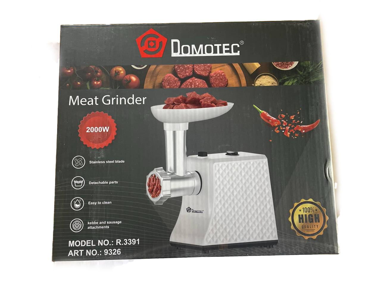 М'ясорубка Domotec MS-3391