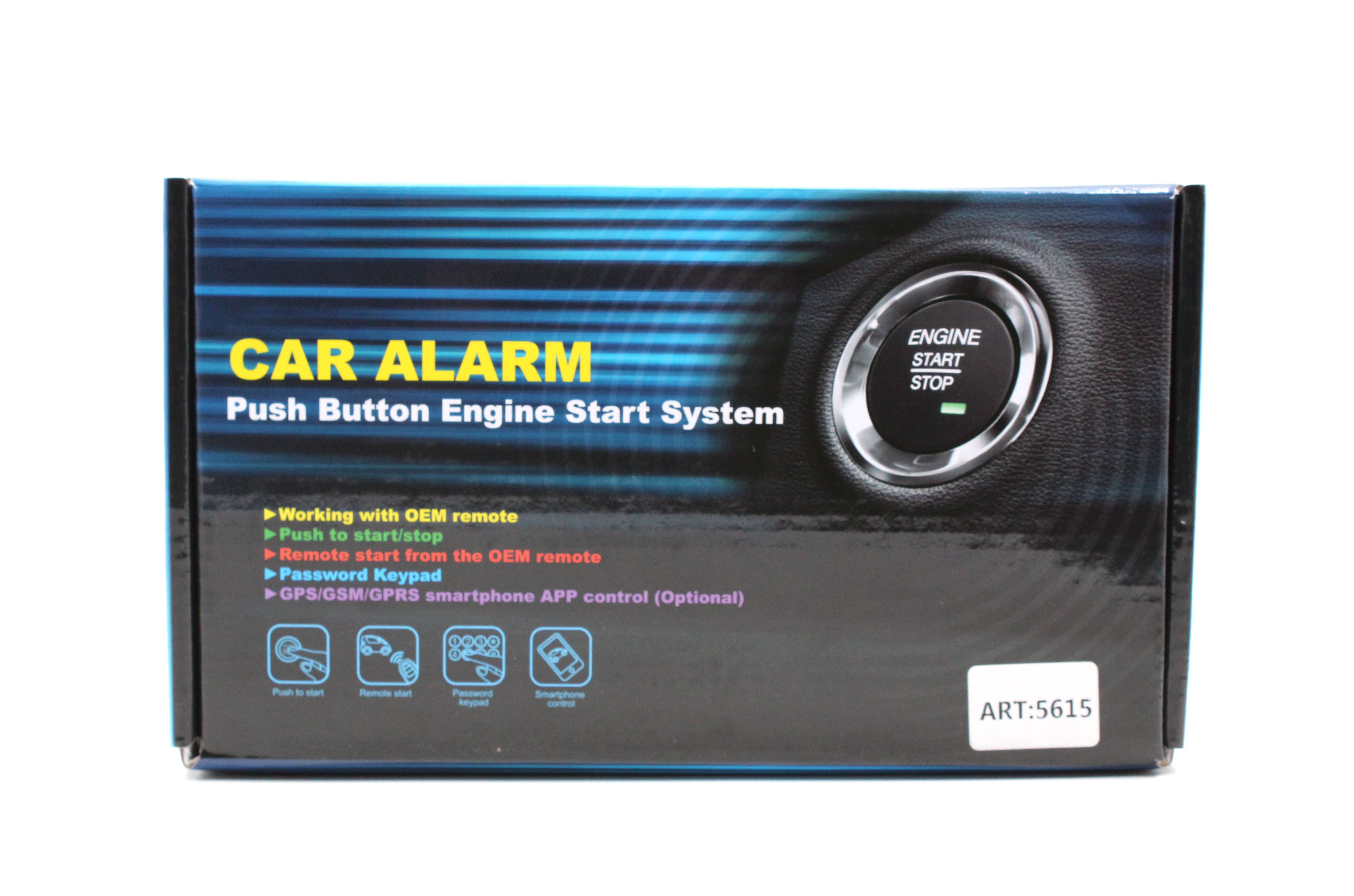 Автосигналізація двостороння CAR ALARM KD3600 GSM+GPS+APP+start engine+keyboard pin — 2