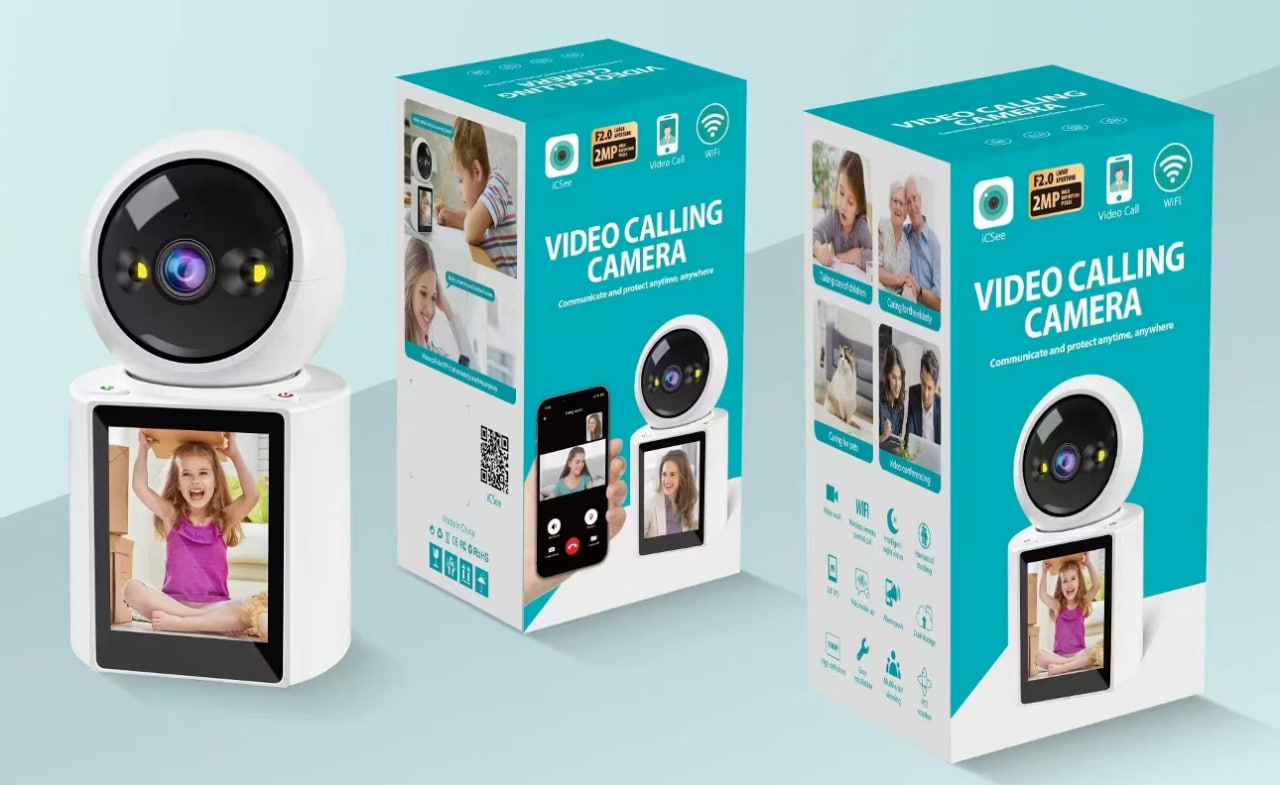 Настільна камера, відео няня 2.8'' WIFI V3 (APP ICSEE)