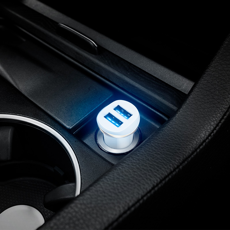 Адаптер CAR (АВТОМОБІЛЬНИЙ) Hoco 2 USB Z1 — 3