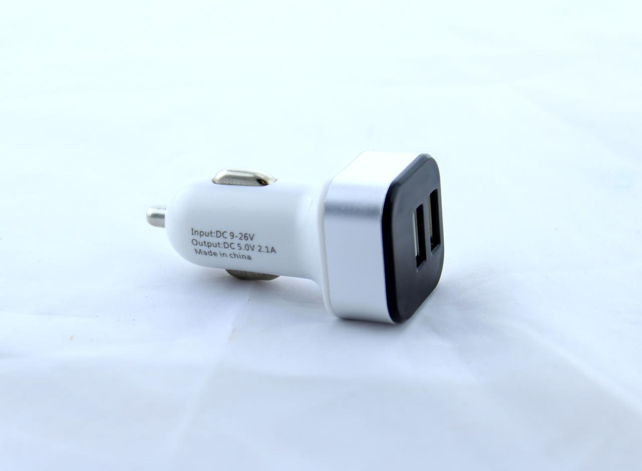Адаптер CAR (АВТОМОБІЛЬНИЙ) 2 USB HC1/9001 з відображенням напруги — 3