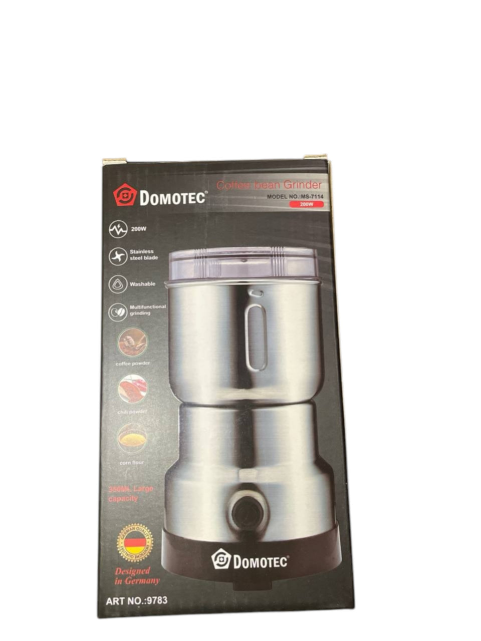Кавомолка Domotec MS 7114