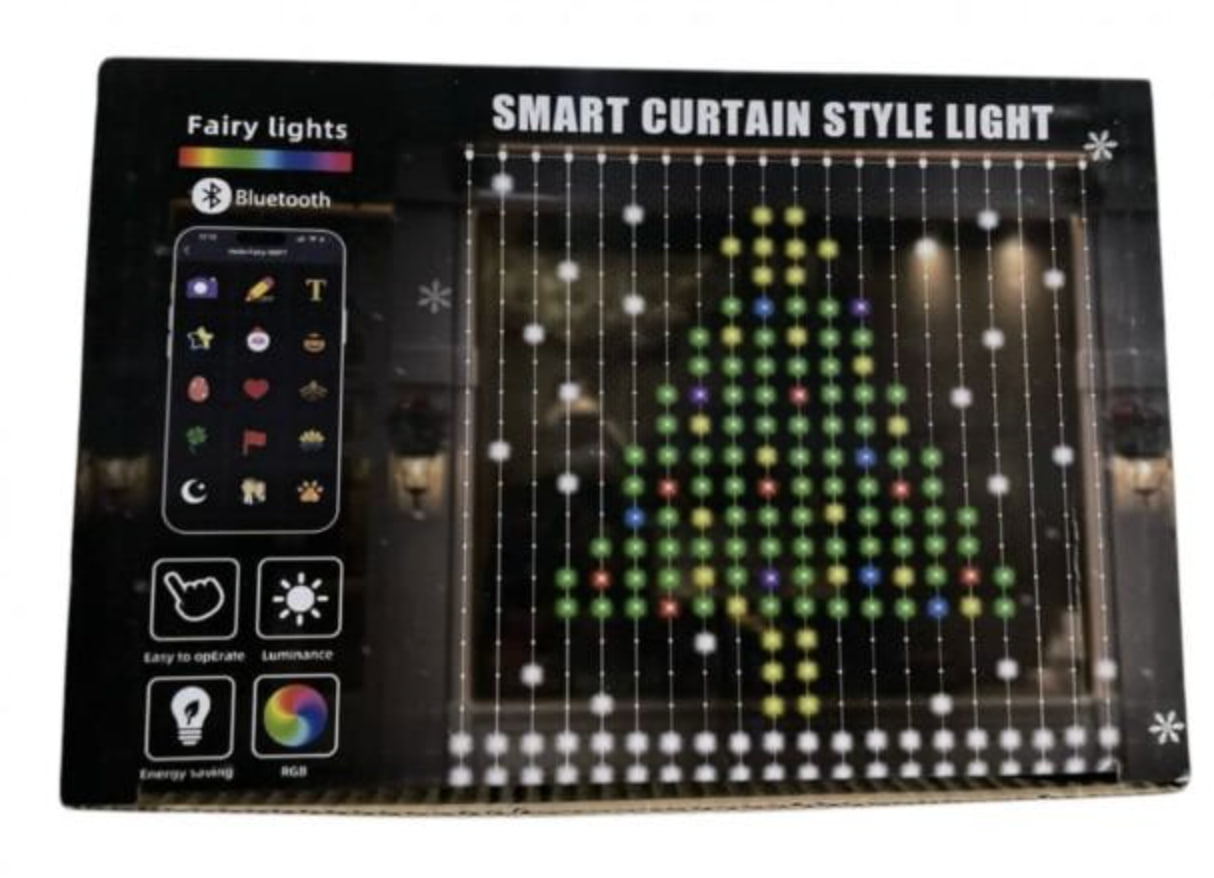 SMART Гірлянда штора SFK 07 2*2M APP BT USB