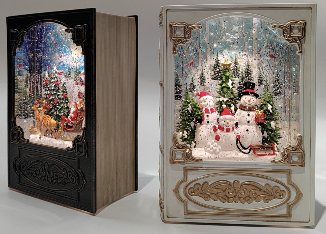 XMAS Новорічний нічник книга WDL-24023B