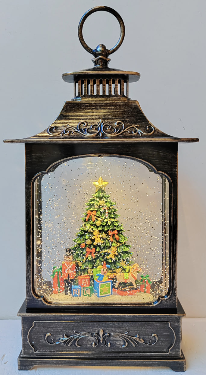 XMAS Новорічний нічник вінтажний ліхтар WDL-24061D