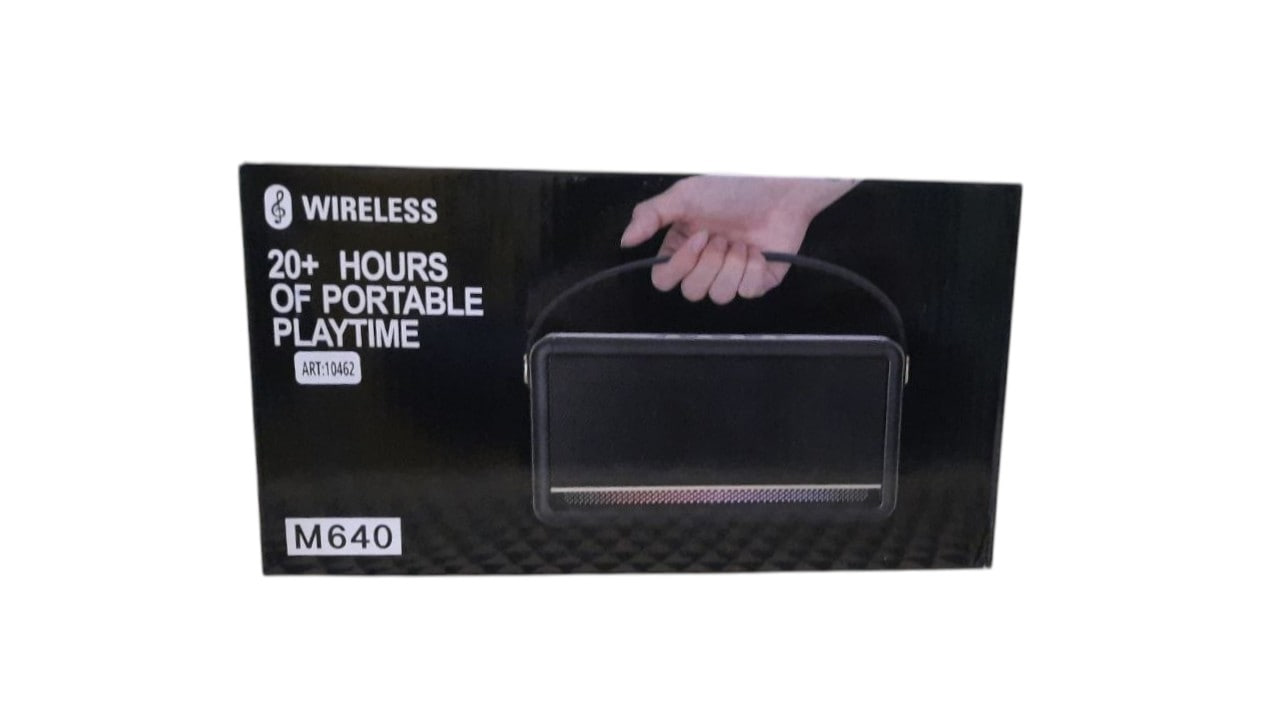 Портативна колонка M640+BT