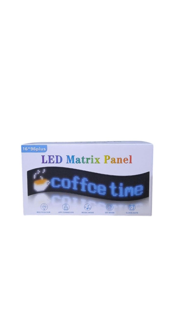 Гнучкий екран LED Matrix Panel APP wifi, rgb (90*19 cm)