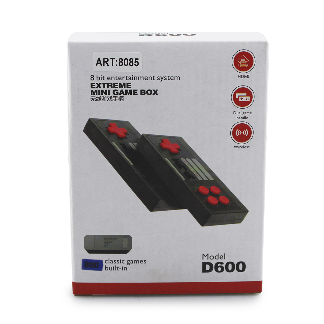 GAME D600 ігрова приставка HDMI з бездротовими джойстиками — 2
