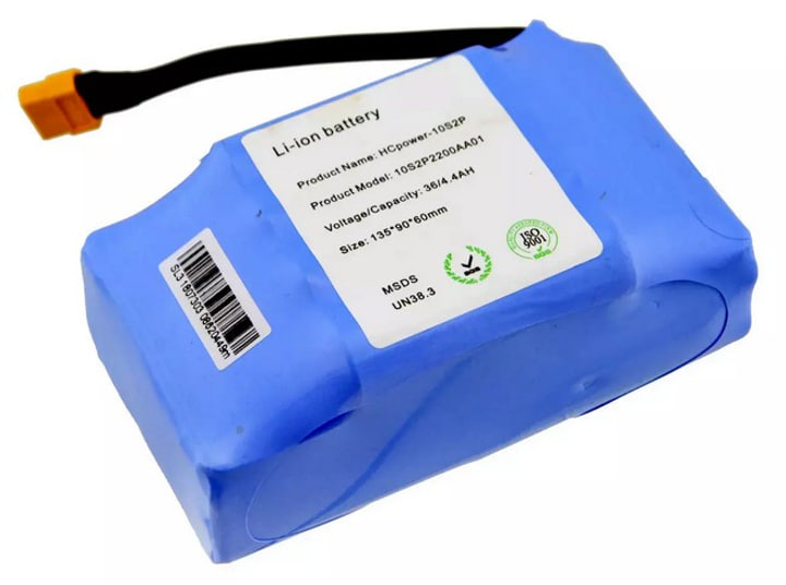 Акумулятор для гіроборда 10S2P 36v 4400mAh