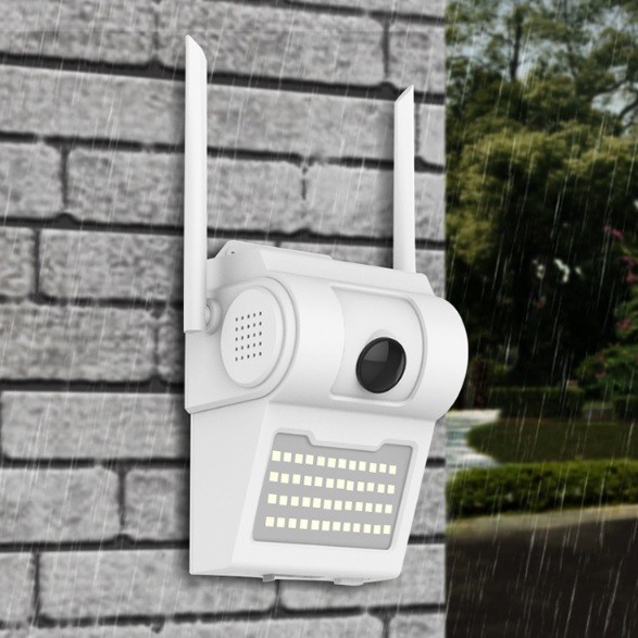 Камера CAMERA D2 WIFI IP with light 2.0mp вулична iCSee APP — 3