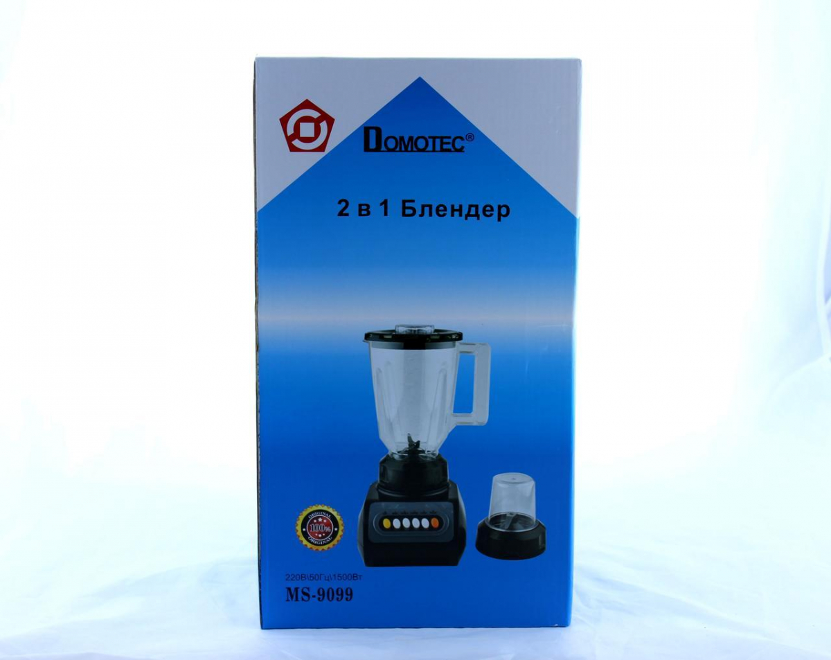 Блендер Domotec MS-9099 (стаціонарний, 250Вт, 4 швидкостей) — 2