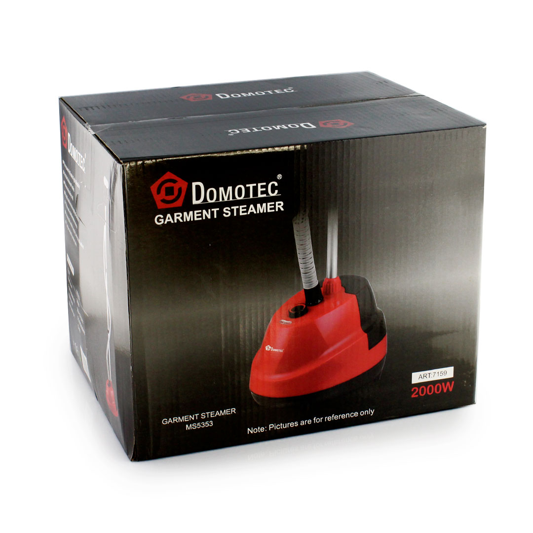 Вертикальний відпарювач Domotec MS 5353 2000Вт (Червоний) — 4