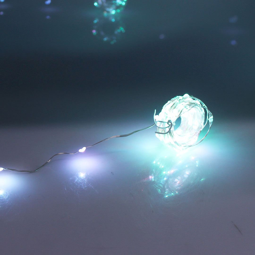 Led гірлянда c bluetooth та управління з телефону + 10 meter, APP BT на мідному дроті Крапля роси — 3