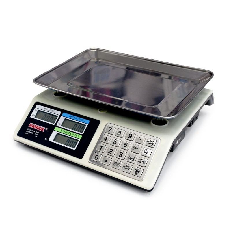 Ваги ACS 50kg/5g CK 982S Metal DOMOTEC