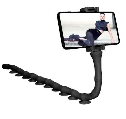 Тримач для телефону гнучкий універсальний із присосками Cute Worm Lazy Holder