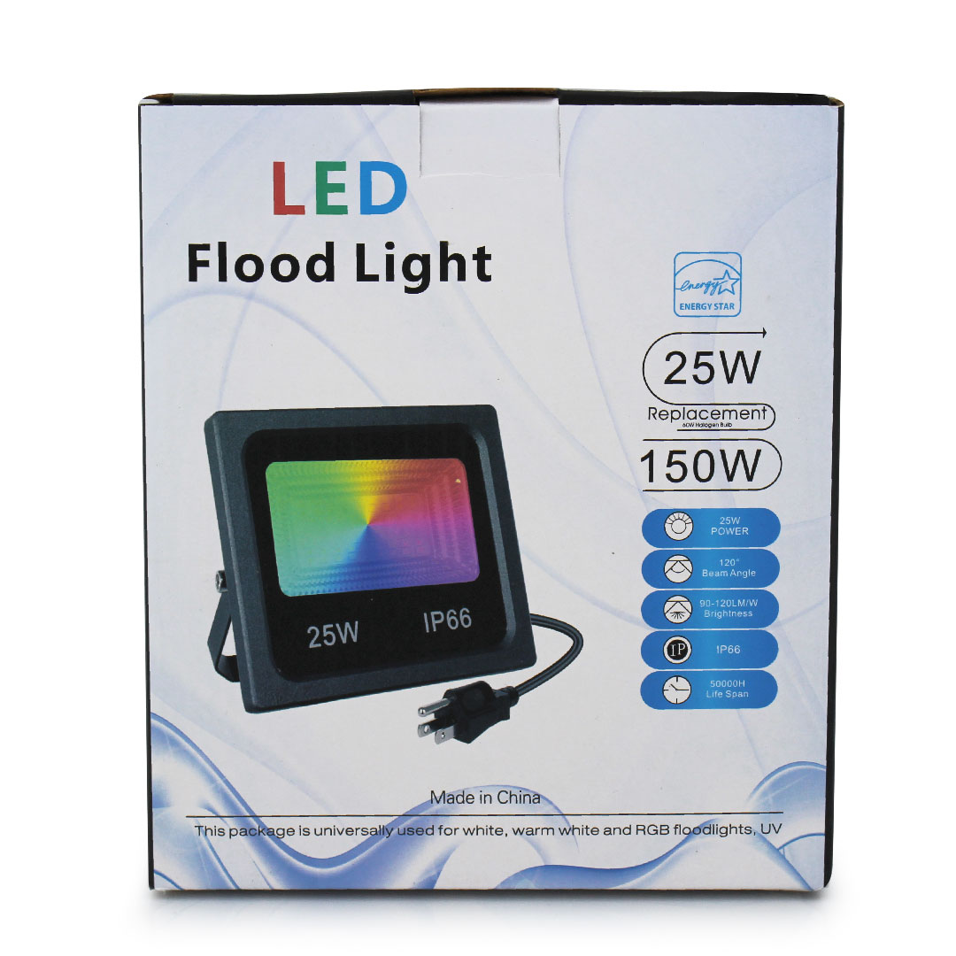 SMART LED ПРОЖЕКТОР 25W IP66 RGB bluetooth з додатком — 2