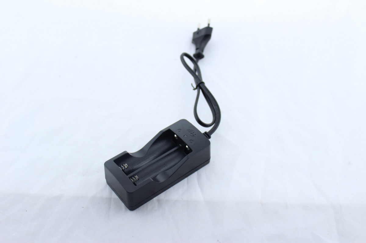 Зарядний пристрій 2x18650 від мережі 220V DOUBLE